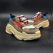 Balenciaga Triple S Brown Blue Grey  - 3