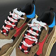 Balenciaga Triple S Brown Blue Grey  - 2