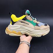 Balenciaga Triple S Beige Green Yellow  - 4