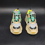 Balenciaga Triple S Beige Green Yellow  - 3