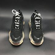 Balenciaga Triple S Black White Red ( Worn Look)  - 6