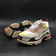 Balenciaga Triple S Cream Yellow Red  - 1