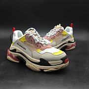 Balenciaga Triple S Cream Yellow Red  - 5