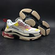 Balenciaga Triple S Cream Yellow Red  - 4