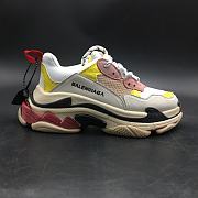 Balenciaga Triple S Cream Yellow Red  - 3