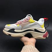 Balenciaga Triple S Cream Yellow Red  - 2