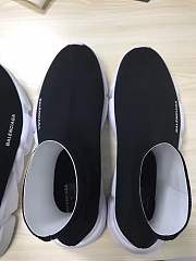 Balenciaga Speed Trainer Black White Sole  - 2