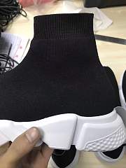 Balenciaga Speed Trainer Black White Sole  - 3