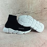 Balenciaga Speed Trainer Black White Sole  - 5