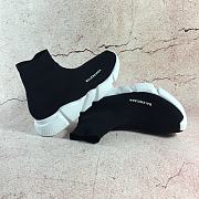 Balenciaga Speed Trainer Black White Sole  - 6