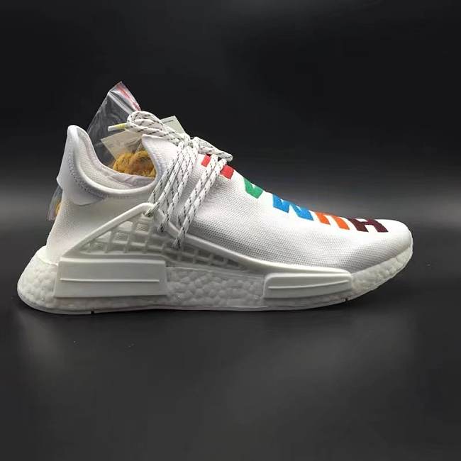  adidas NMD Human Race Pharrell “Birthday” White Colorful - 1