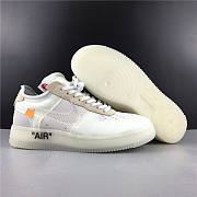 NIKE AIR FORCE 1 LOW x OFF-WHITE WHITE - 1