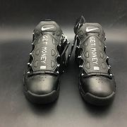 Nike Air More Money Black Metallic Silver  - 3