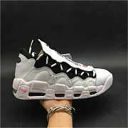 Nike Air More Money White Black Coral Chalk  - 6