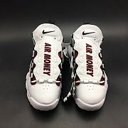 Nike Air More Money White Black Team Red  - 4