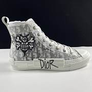 Di-or And Shawn B23 High Top Bee Embroidery  - 1