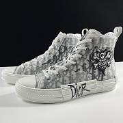 Di-or And Shawn B23 High Top Bee Embroidery  - 2