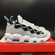 Nike Air More Money Wolf Grey Island Green  - 1