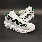 Nike Air More Money Wolf Grey Island Green  - 5