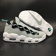 Nike Air More Money Wolf Grey Island Green  - 4