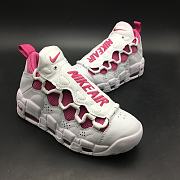 Nike Air More Money QS White Pink  - 2