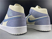 Air Jordan 1 Mid Mixed Textures Blue DA4666-100 - 4