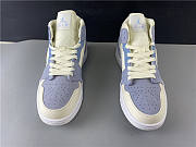 Air Jordan 1 Mid Mixed Textures Blue DA4666-100 - 5