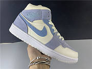 Air Jordan 1 Mid Mixed Textures Blue DA4666-100 - 6