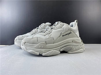 Belenciaga Triple S Grey Logo