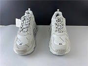 Belenciaga Triple S Grey Logo - 2