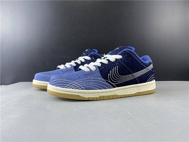 Nike SB Dunk Low Denim Sashiko - 1