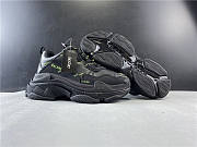 Belenciaga Triple S Black Logo - 5