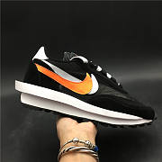 Nike LD Waffle sacai Black Orange  - 6