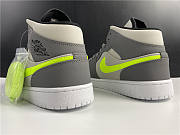 Air Jordan 1 Mid Gunsmoke Volt 554724-072 - 2