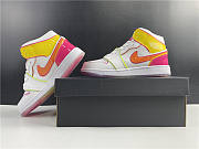 Air Jordan 1 Mid SE GS 'Edge Glow' CV4611 100 - 2