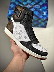 Louis Vuitton  Rivoli Monogram High Top Sneaker  - 4