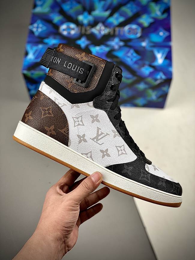 Louis Vuitton  Rivoli Monogram High Top Sneaker  - 1