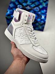 Louis Vuitton Rivoli Sneaker Boots  White - 5