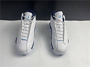 Jordan 13 Retro White Obsidian Powder Blue  - 5