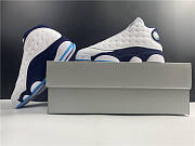 Jordan 13 Retro White Obsidian Powder Blue  - 3