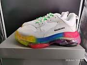 Balenciaga Triple S Clear Sole Rainbow  - 1