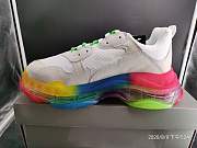 Balenciaga Triple S Clear Sole Rainbow  - 3