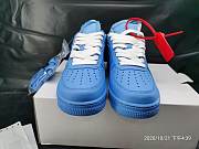 NIKE AIR FORCE 1 LOW x OFF-WHITE MCA UNIVERSITY BLUE CI1173-400 - 5