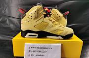 Air Jordan 6 x Travis Scott  Yellow - 1