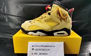 Air Jordan 6 x Travis Scott  Yellow - 4