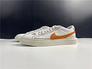  Sacai x Nike Blazer Low White Orange   - 5