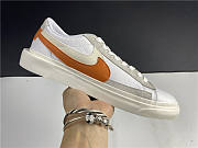  Sacai x Nike Blazer Low White Orange   - 4