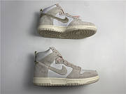 Nike Dunk High Grey White - 4