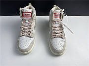 Nike Dunk High Grey White - 3