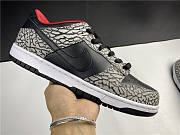 Nike Dunk SB Low Supreme Black Cement - 2